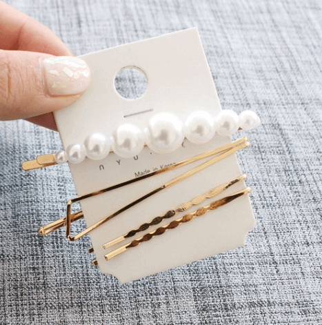 Geometric Barrettes Hair Accessories - Nav's Hair