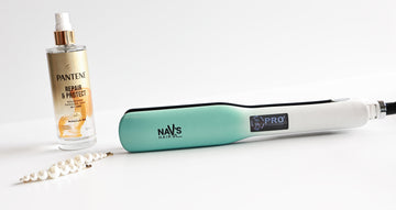 Ombre Wide Titanium Straightener - Nav's Hair