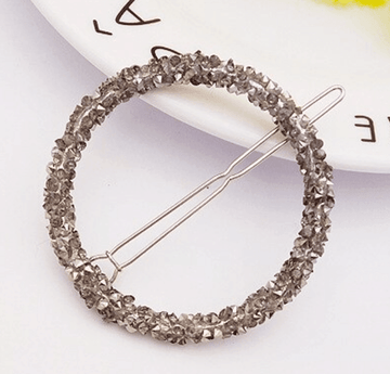 Round Rhinestone Hair Pin - Nav's Hair
