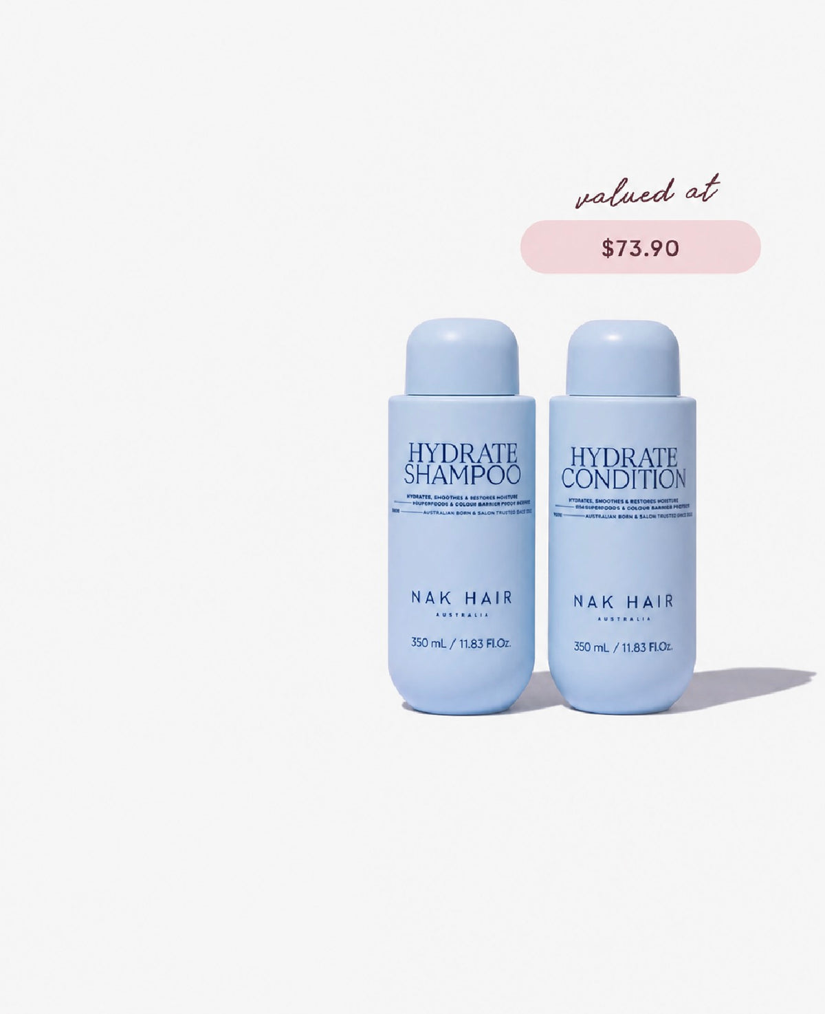 Signature Holiday Hydrate Duo 350ml - VALUED at $73.90 - Nav's Hair