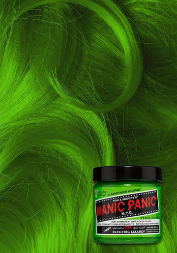 Manic Panic Electric Lizard 118ml High Voltage Classic Cream Formula Hair Color