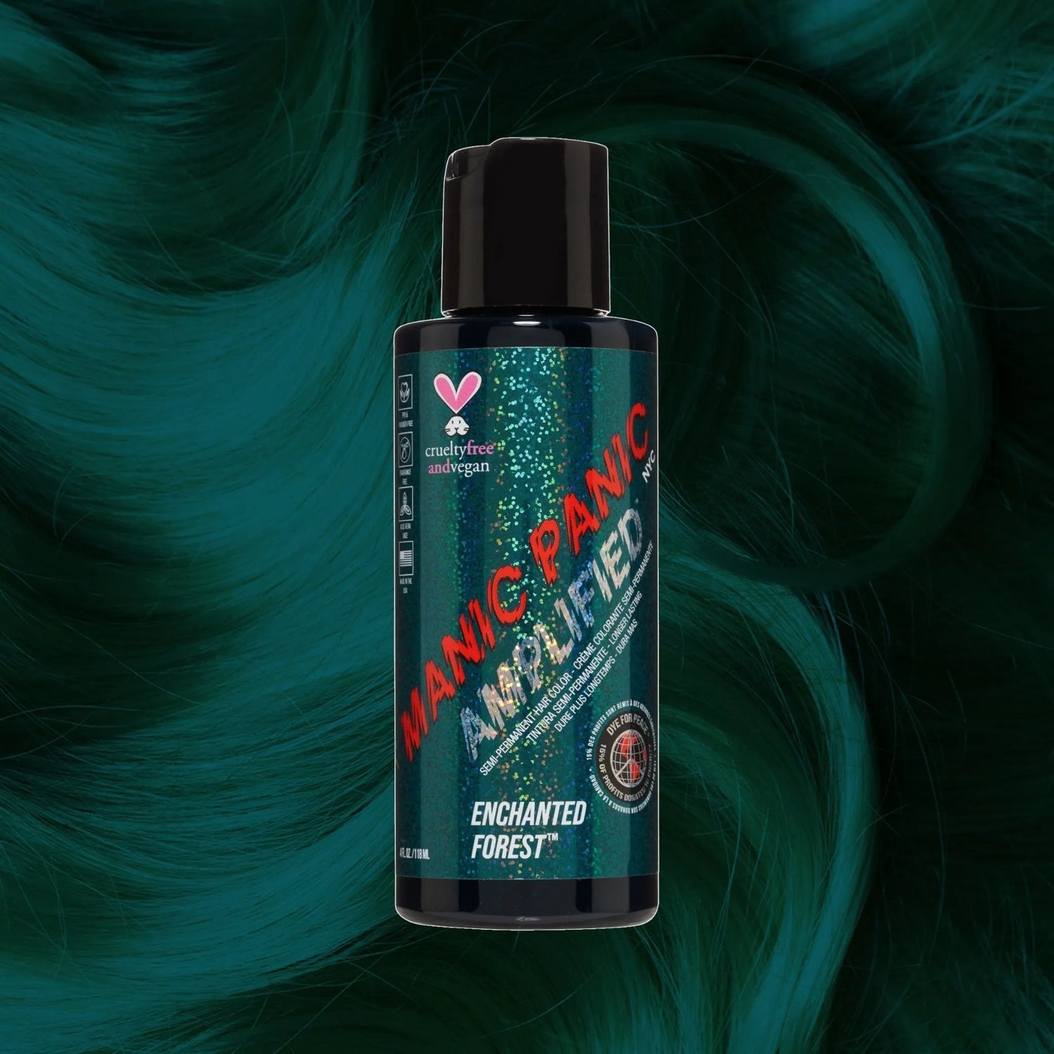 Manic Panic Enchanted Forest 118ml Amplified™ Squeeze Bottle Formula Hair Color - Nav's Hair