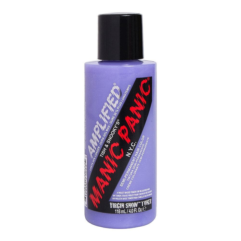 Manic Panic Virgin Snow 118ml Amplified™ Squeeze Bottle Formula Hair Color - Nav's Hair