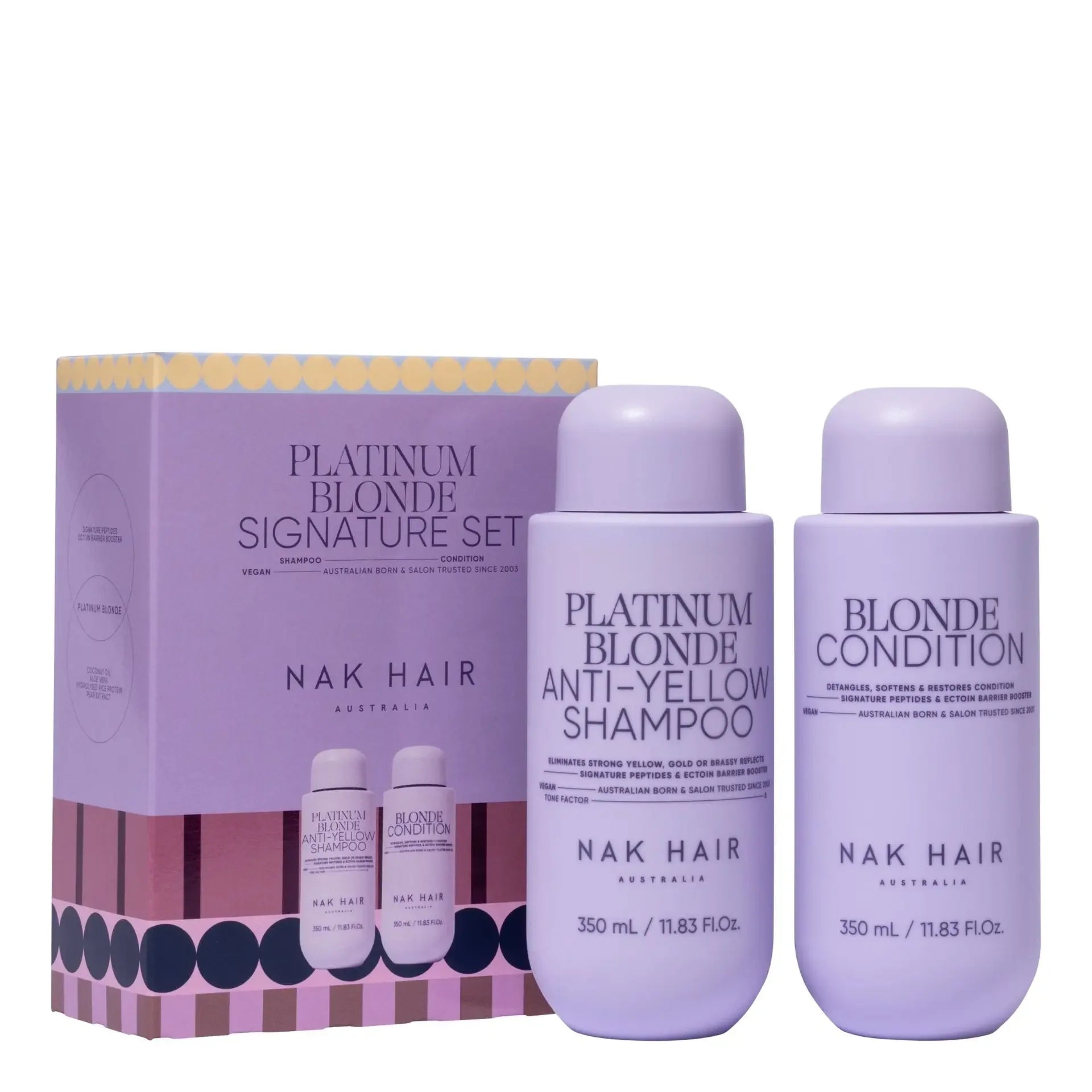 NAK Holiday Platinum Blonde Trio