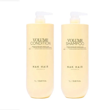 NAK Volume Shampoo & Conditioner 1L Quad Super Pack
