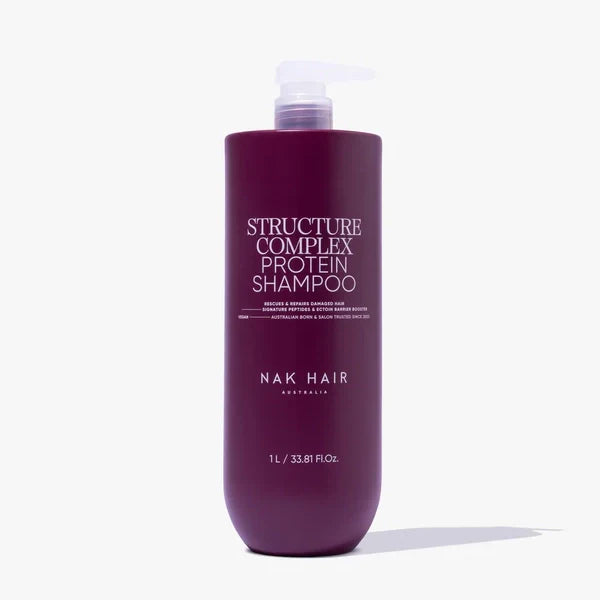 NAK Structure Complex Protein Shampoo 1L - Nav's Hair