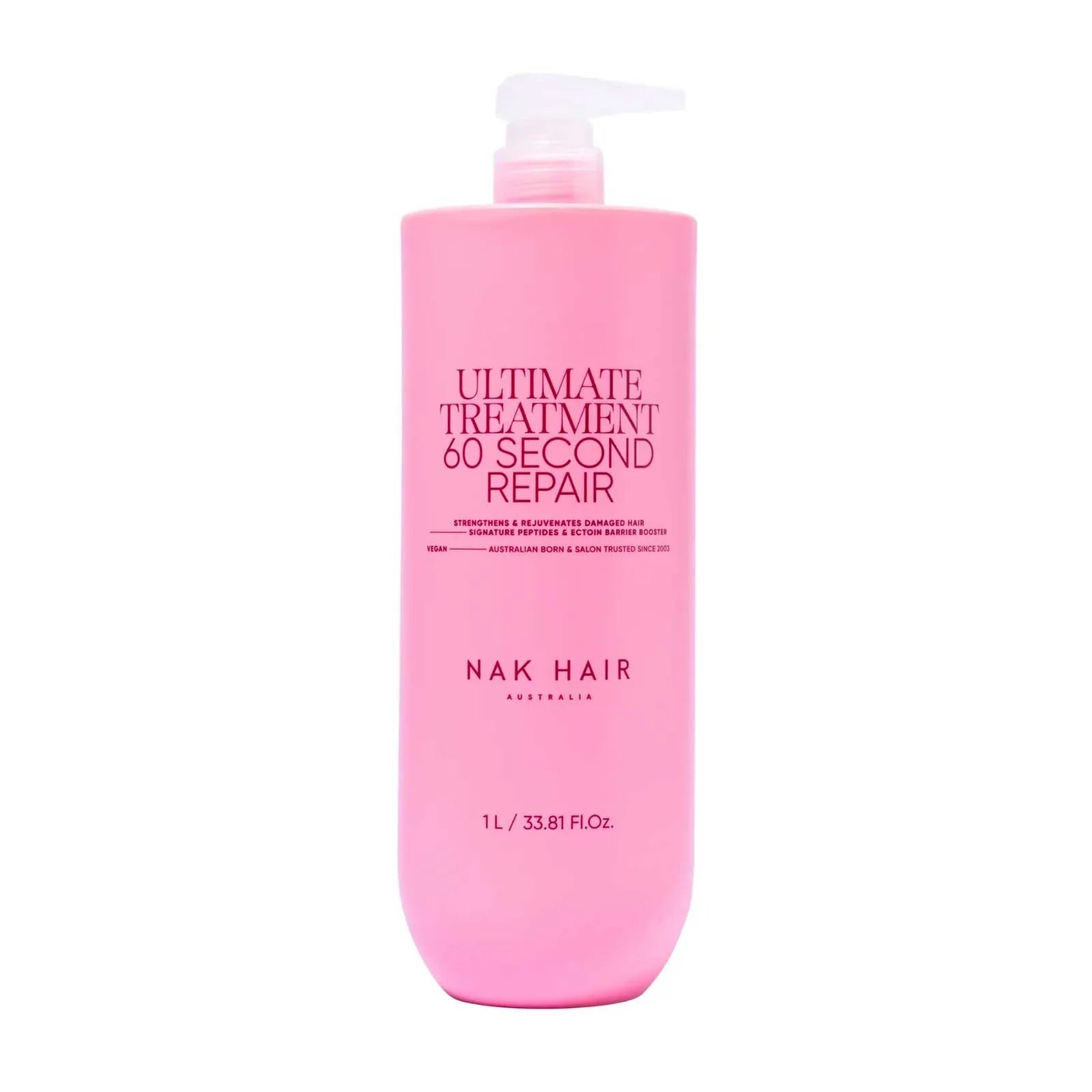 NAK Ultimate 60 Second Repair Treatment 1L - Nav's Hair