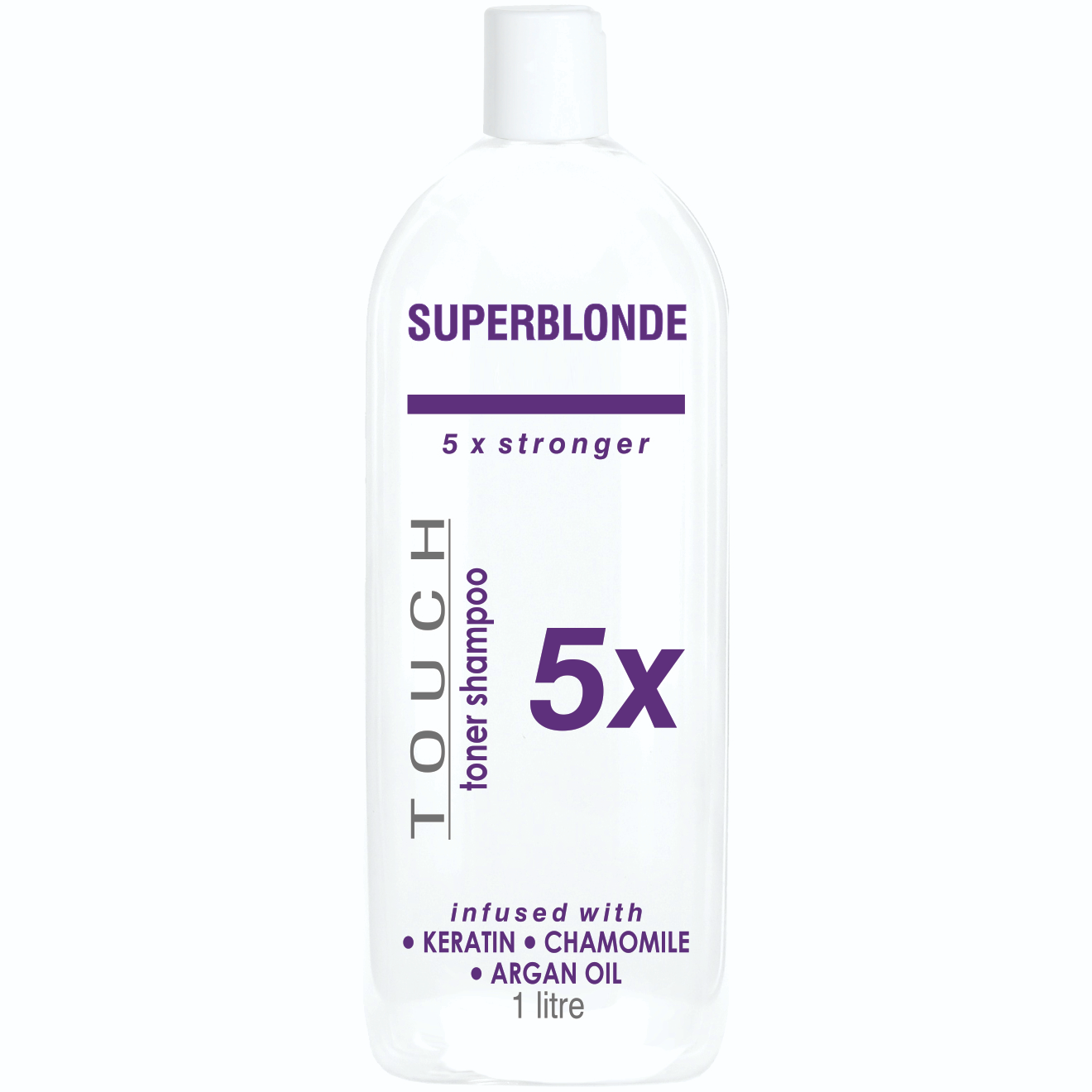 SUPERBLONDE 5X SHAMPOO 1 LITRE TOUCH