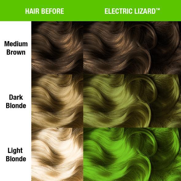Manic Panic Electric Lizard 118ml Amplified™ Squeeze Bottle Formula Hair Color - Nav's Hair