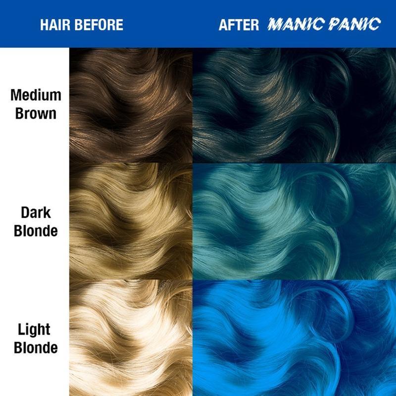 Manic Panic Bad Boy Blue 118ml Amplified™ Squeeze Bottle Formula Hair Color - Nav's Hair