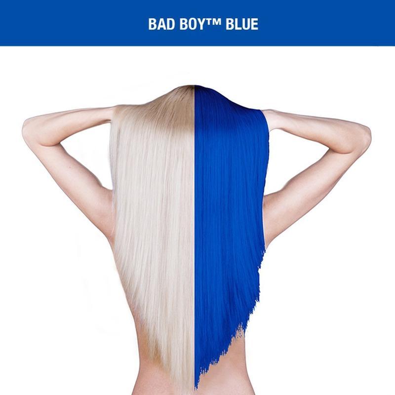 Manic Panic Bad Boy Blue 118ml Amplified™ Squeeze Bottle Formula Hair Color - Nav's Hair