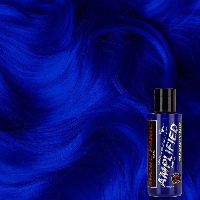 Manic Panic Rockabilly Blue 118ml Amplified™ Squeeze Bottle Formula Hair Color - Nav's Hair