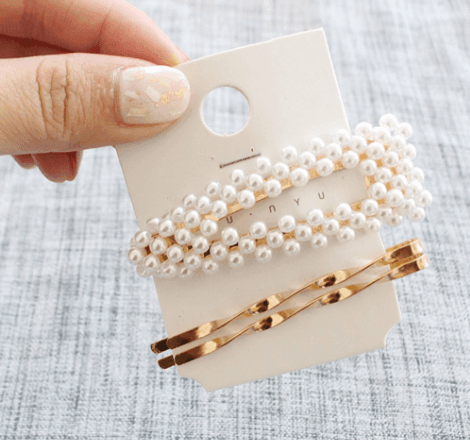 Pearl Hair Clip Bobby Pin